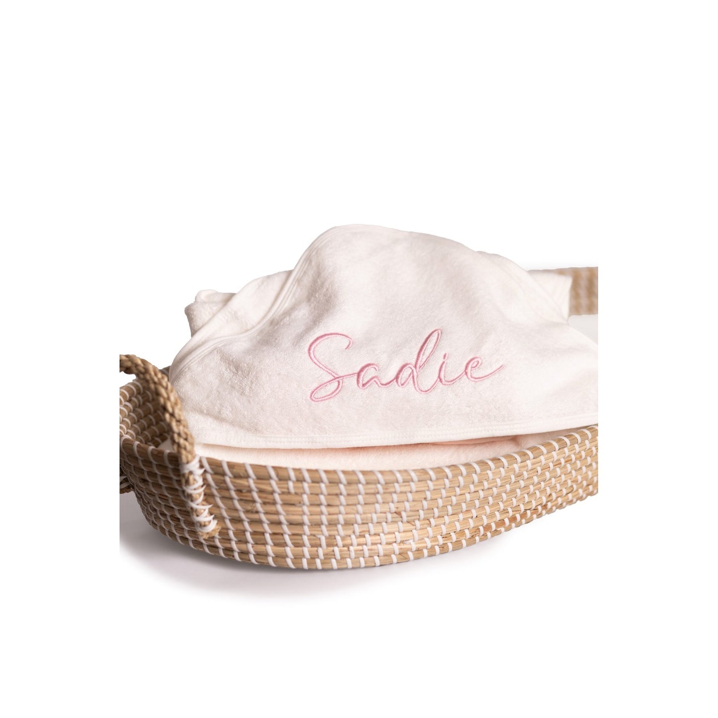 Personalised White Hooded Towel