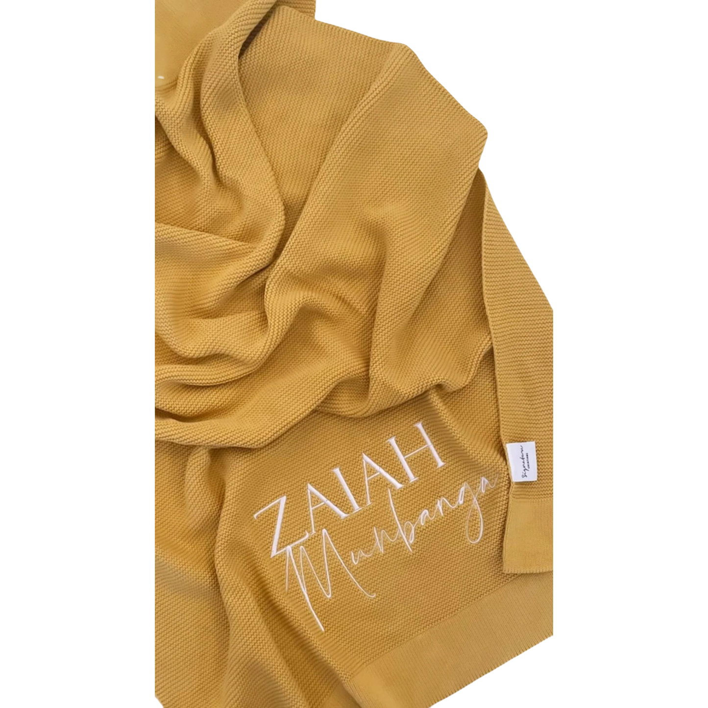 Personalised Double Name Blanket