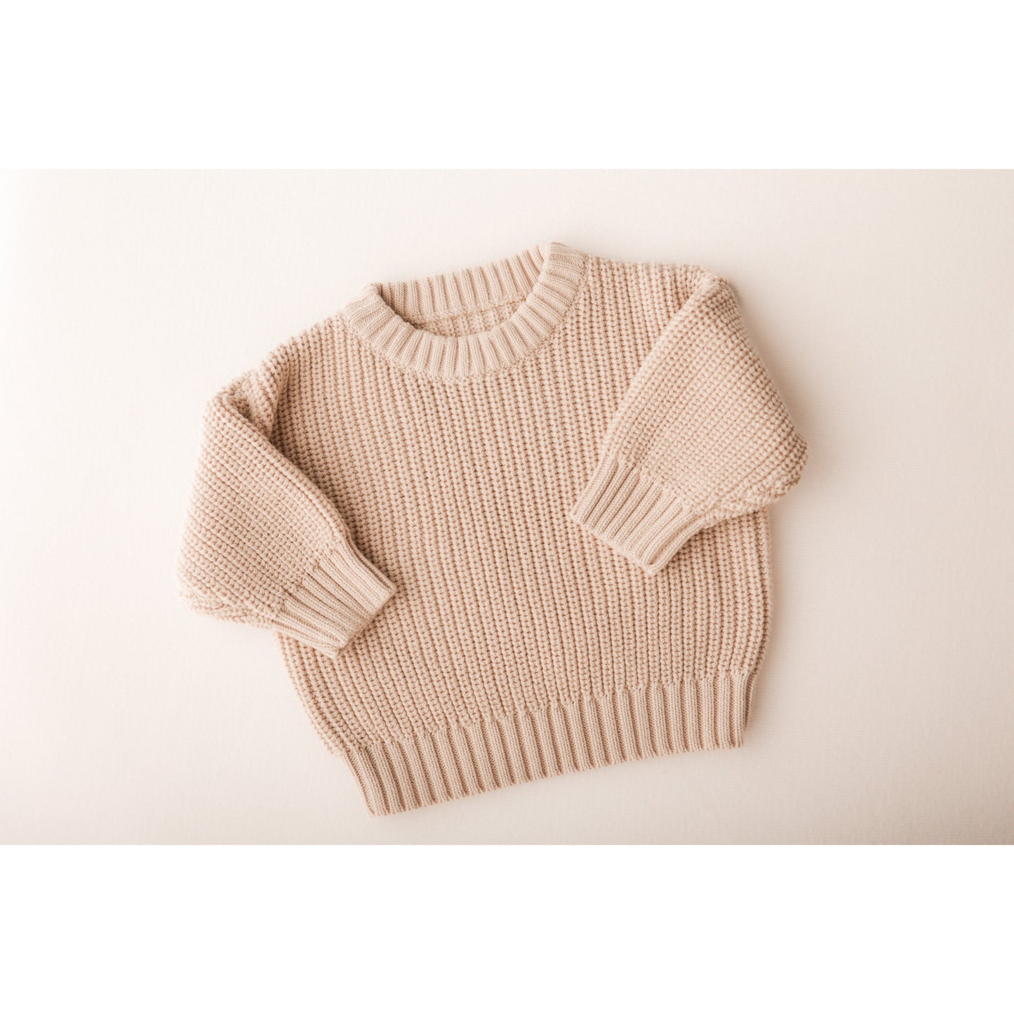 Chunky Knit Jumper- Latte