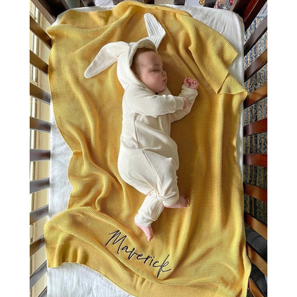 baby name blanket 