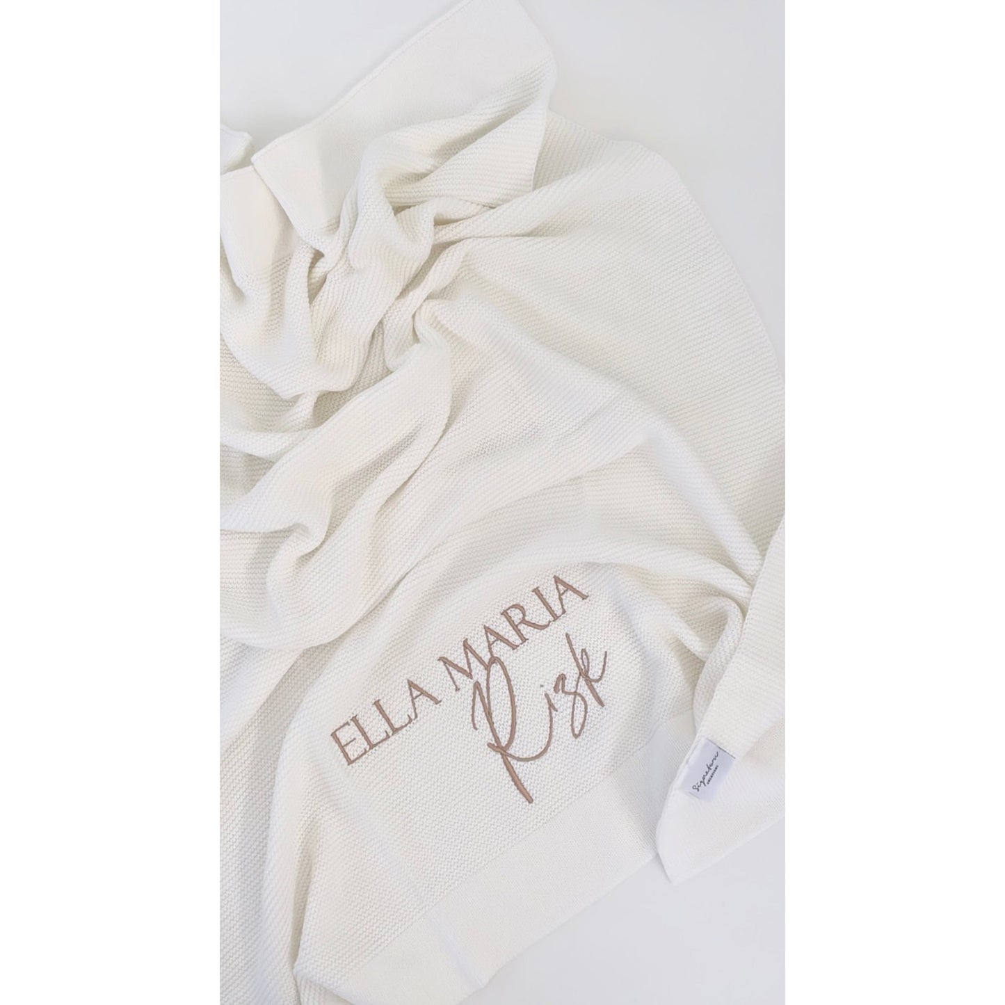 Personalised Double Name Blanket