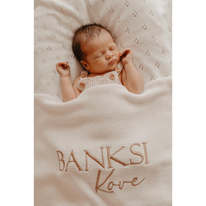 Personalised Double Name Blanket