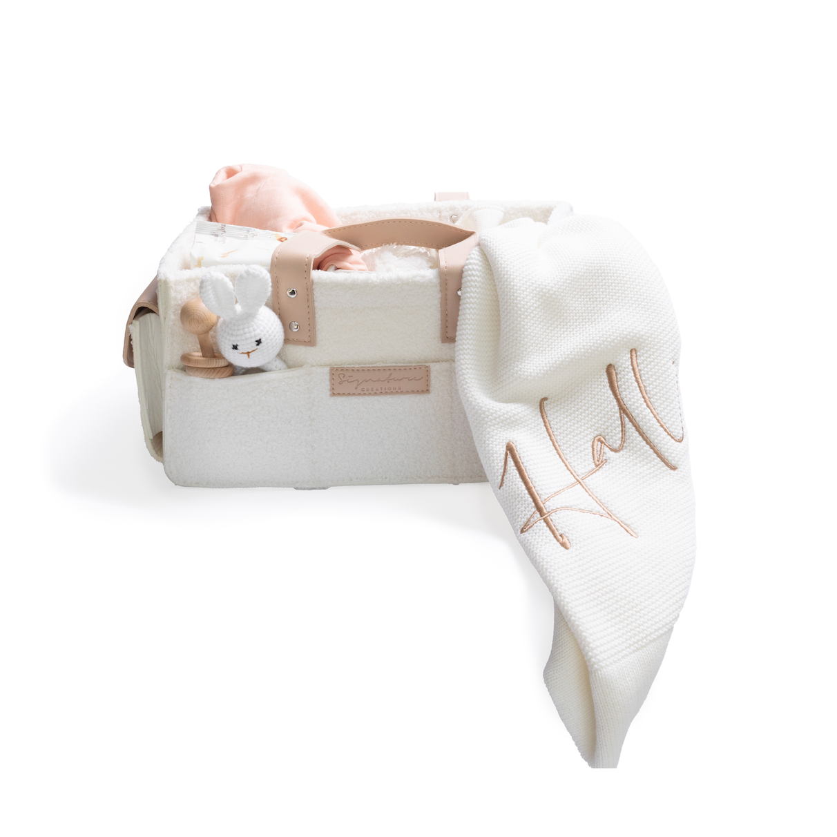 Teddy Nappy Caddy Organiser